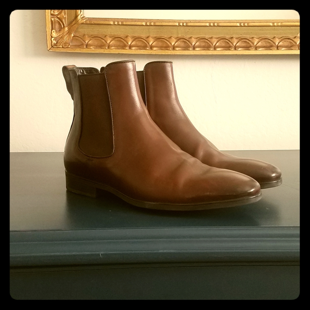Dark Brown Chelsea Style Boot - 10.5